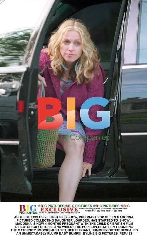 Madonna Shows Baby Bump