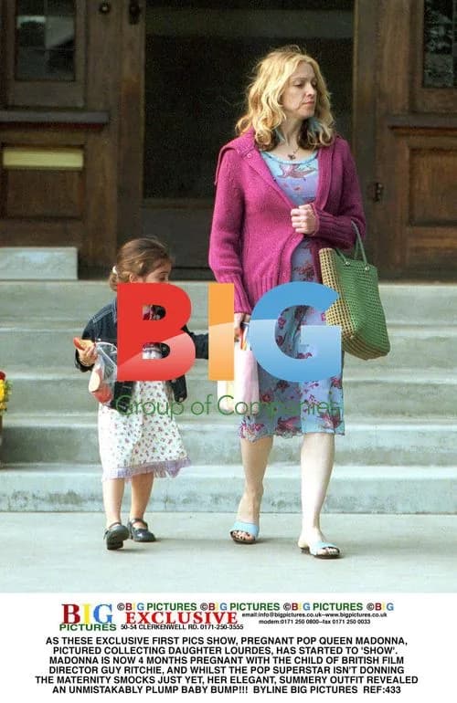 Madonna Pregnant With Ritchie's Child
