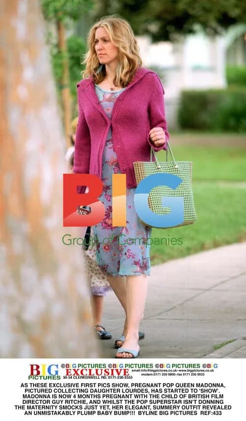 Madonna Spotted Collecting Daughter Lourdes