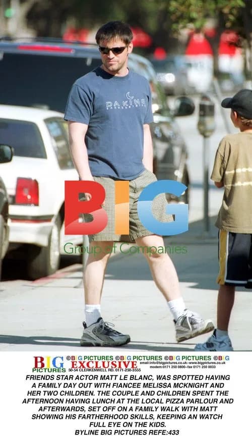 Matt LeBlanc Enjoys Family Day Out