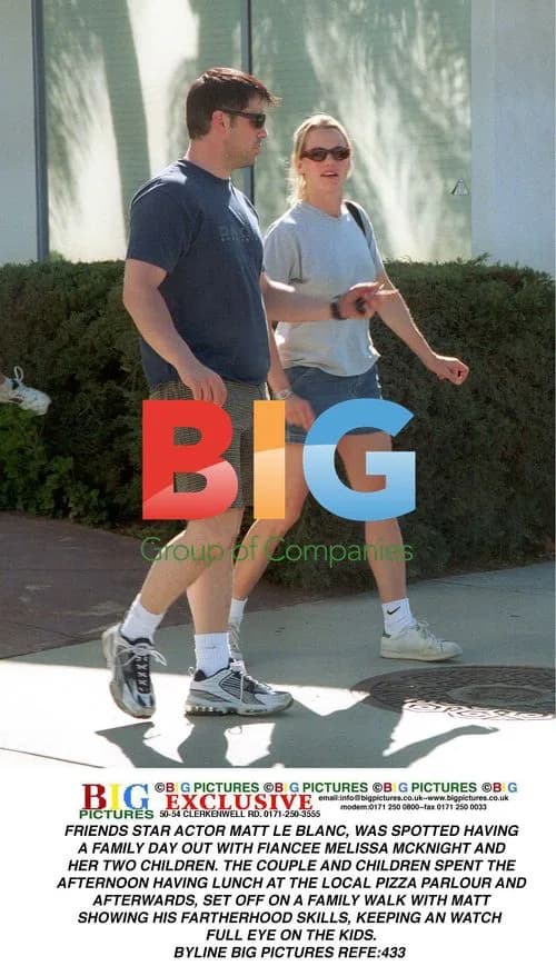 Matt LeBlanc Enjoys Family Day Out