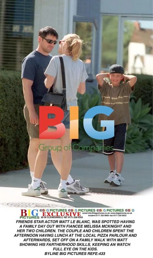 Matt LeBlanc Spotted on Family Outing