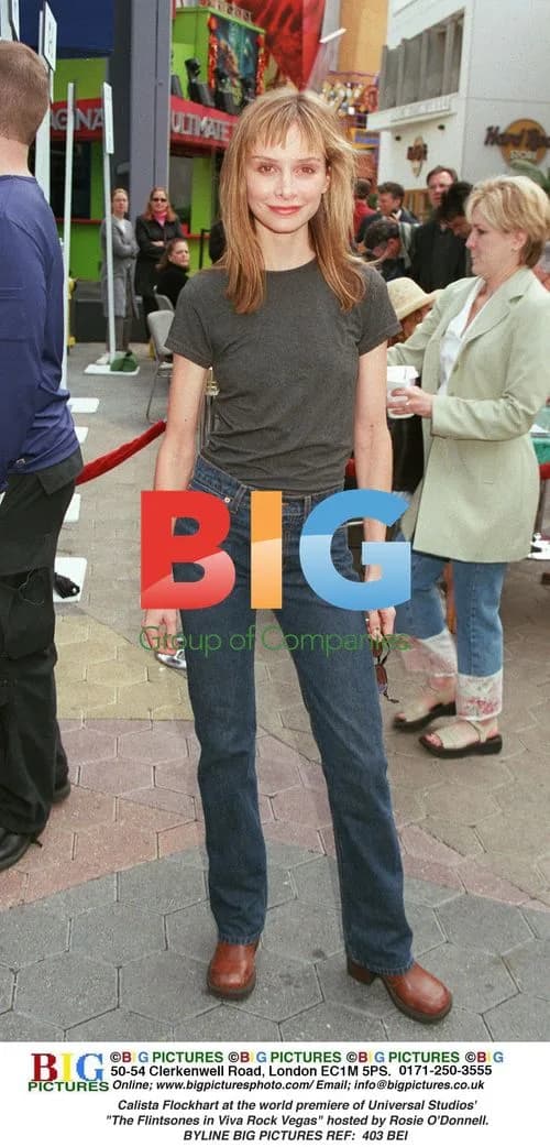 Calista Flockhart at 'The Flintstones' Premiere