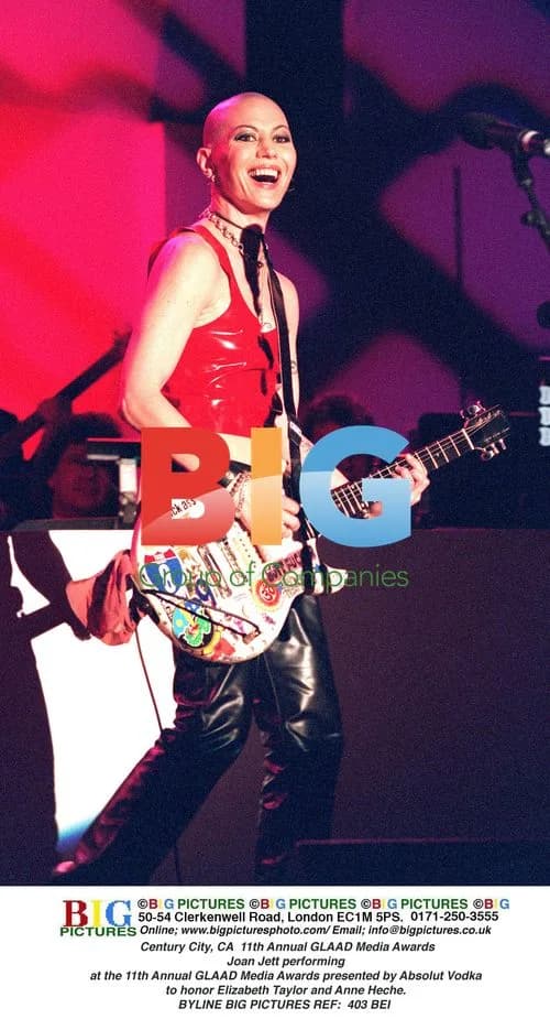 Joan Jett performs at GLAAD Media Awards