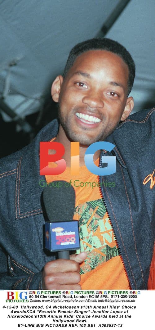 Will Smith at Nickelodeon's 13th Kids' Choice Awards