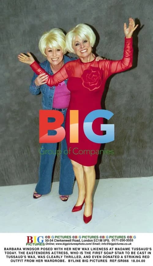 Barbara Windsor Unveils Madame Tussauds Wax Figure