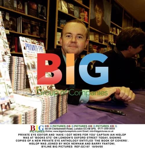 Ian Hislop Book Signing in London