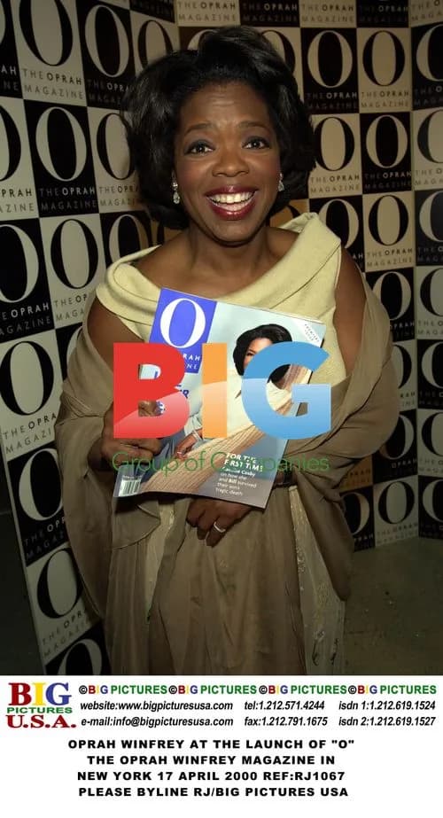 Oprah Winfrey at O Magazine Launch