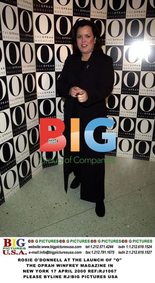 Rosie O'Donnell at O Magazine Launch
