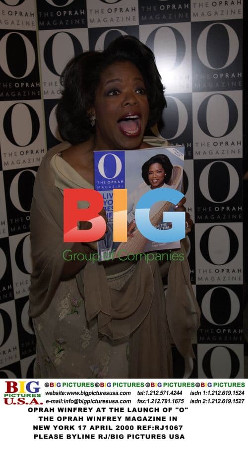 Oprah Winfrey at O Magazine Launch