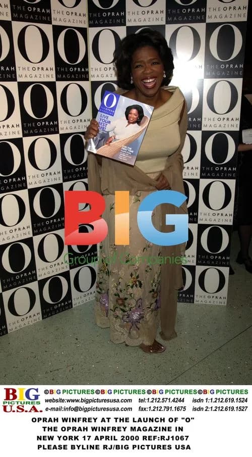 Oprah Winfrey at O Magazine Launch