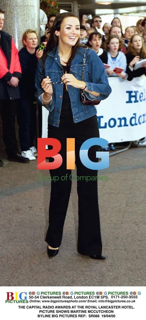 Martine McCutcheon at Capital Radio Awards
