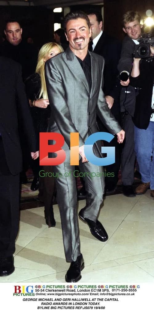 George Michael and Geri Halliwell at Capital Radio Awards