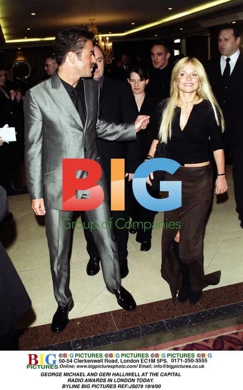 George Michael and Geri Halliwell at Capital Radio Awards