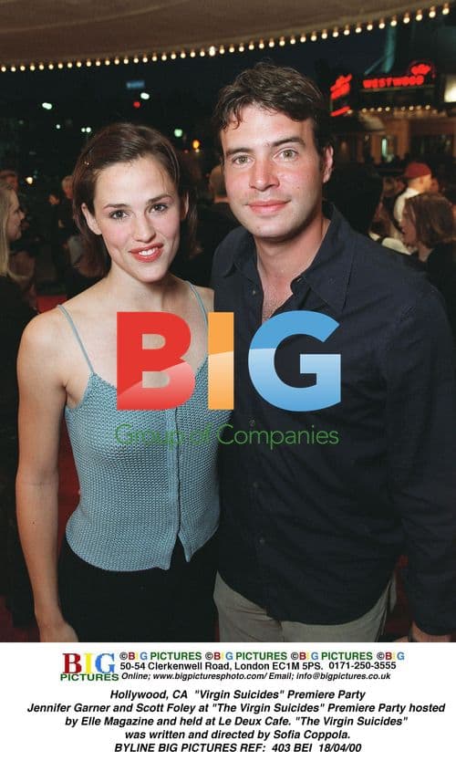 Garner and Foley at "Gossip" Premiere