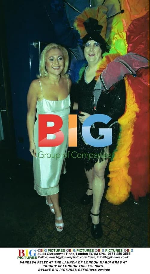 Vanessa Feltz at London Mardi Gras Launch