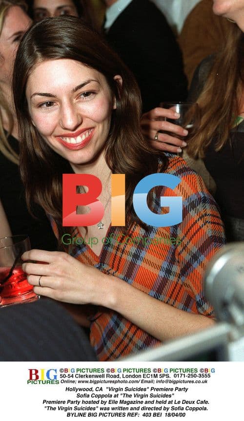 Sofia Coppola at "The Virgin Suicides" Premiere Party