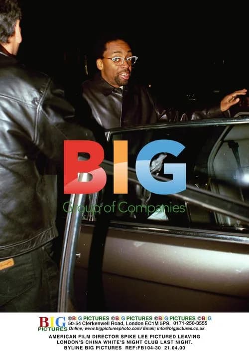 Spike Lee Leaving China White's Night Club