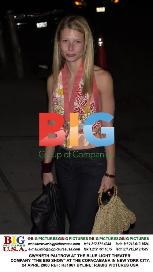 Gwyneth Paltrow at The Big Show in NYC
