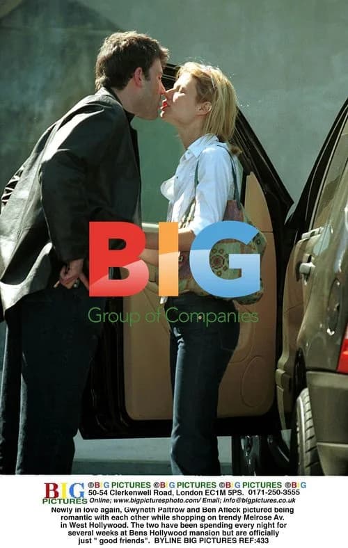 Gwyneth Paltrow and Ben Afleck shopping in West Hollywood