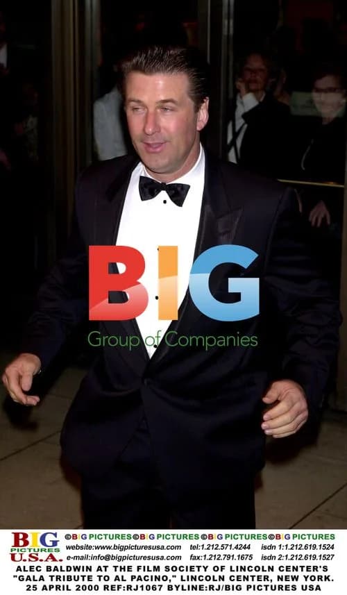 ALEC BALDWIN AT GALA TRIBUTE TO AL PACINO