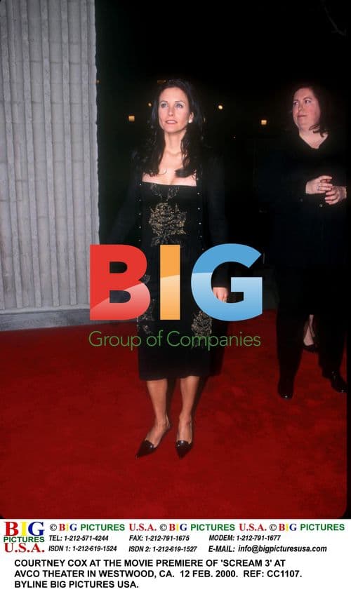 Courtney Cox at 'Scream 3' Premiere