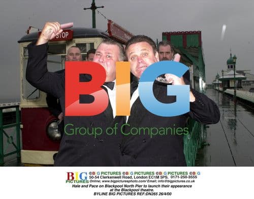 Hale and Pace Launch Blackpool Theatre Appearance