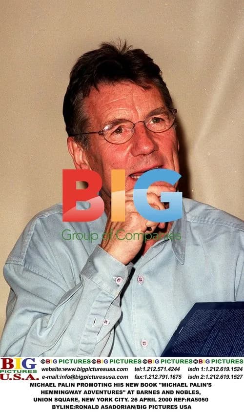 Michael Palin promoting new book