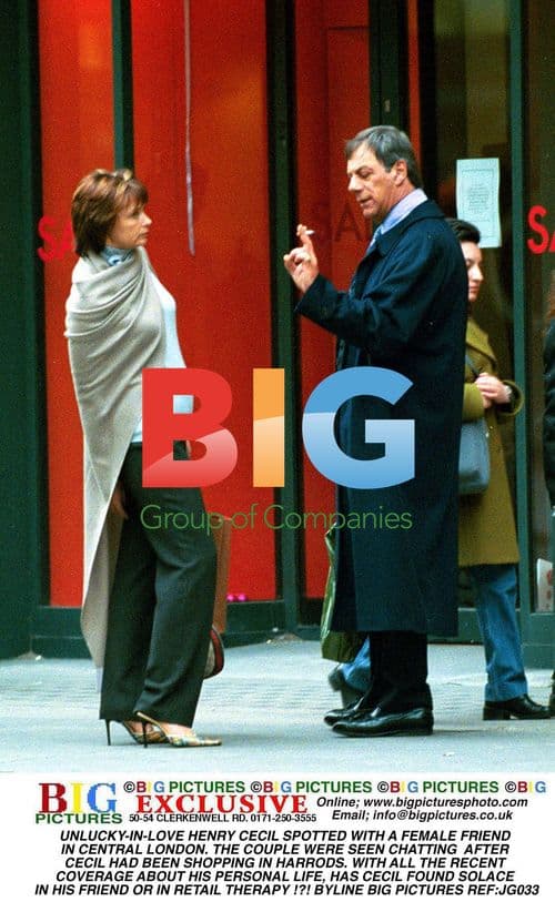Henry Cecil Spotted with Female Friend
