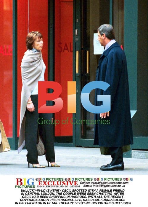 Henry Cecil Seen With Female Friend