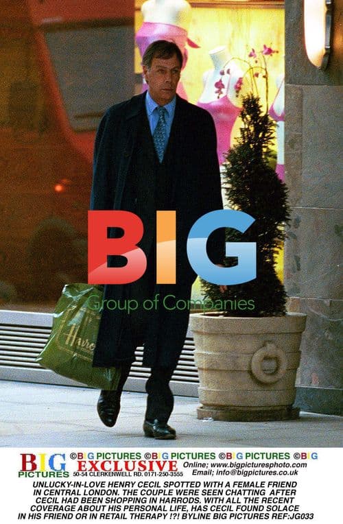 HENRY CECIL SPOTTED WITH FEMALE FRIEND