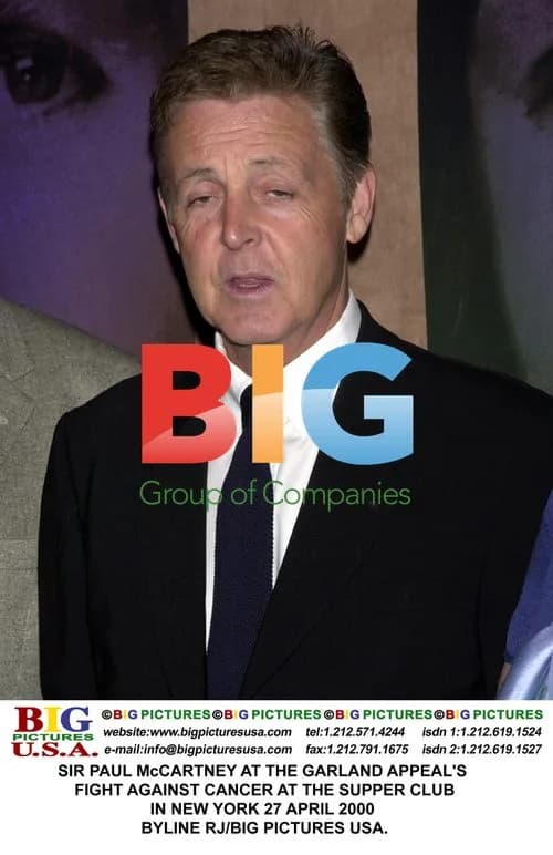 Sir Paul McCartney at Garland Appeal Event