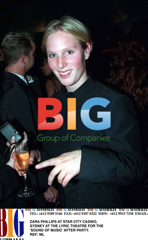 Zara Phillips at 'Sound of Music' After Party