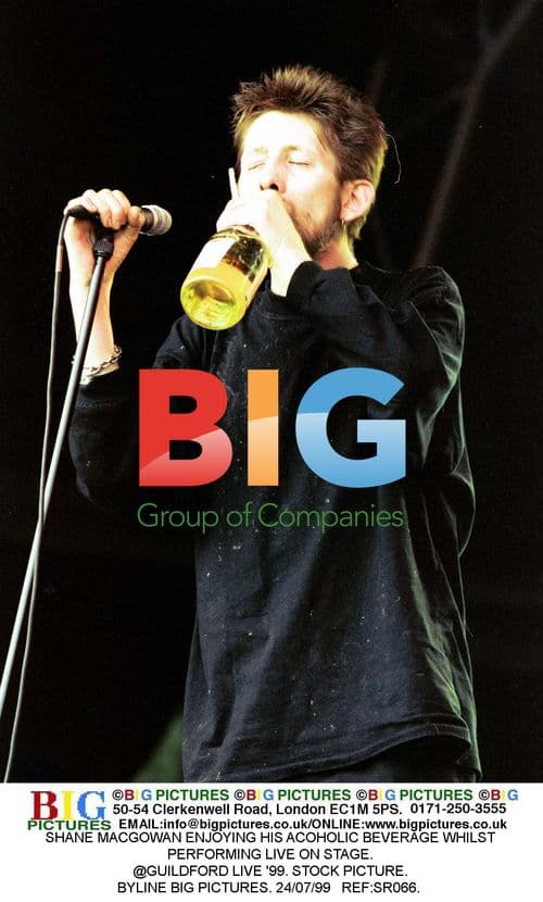 Shane MacGowan Performing Live