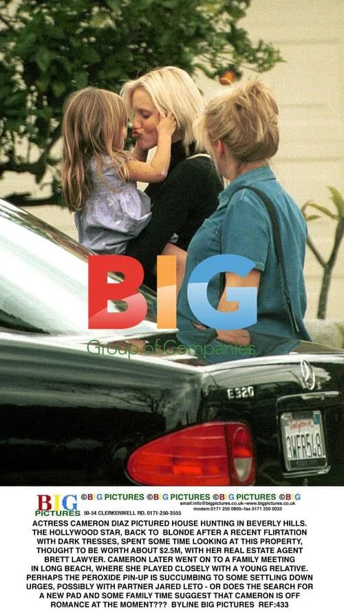 Cameron Diaz House Hunting in Beverly Hills