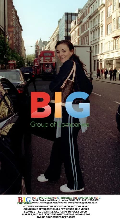 Martine McCutcheon Photographed Going Home in London