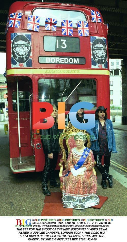 Filming of Motorhead's 'God Save the Queen' video