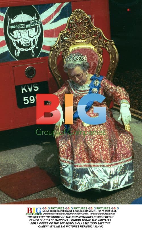 Motorhead Video Shoot for "God Save the Queen"