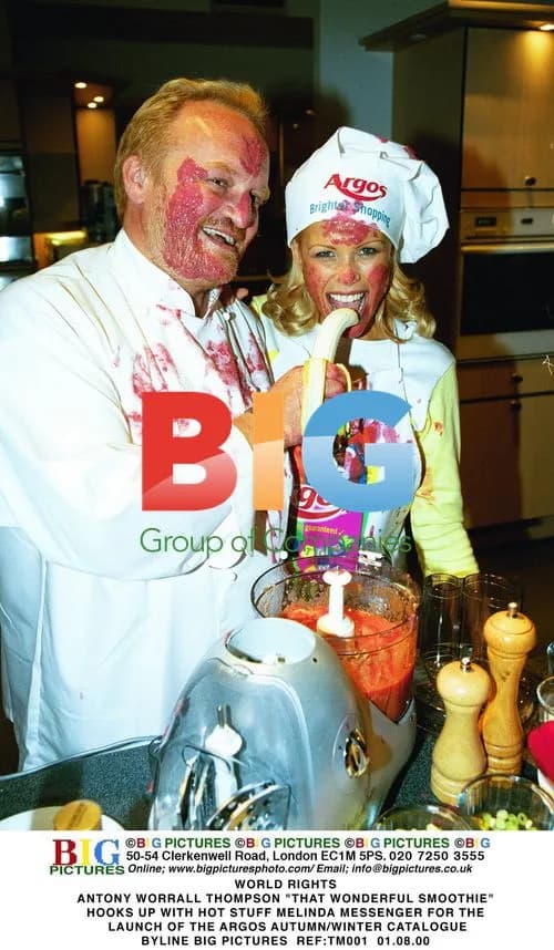 Melinda Messenger and Antony Worrall Thompson