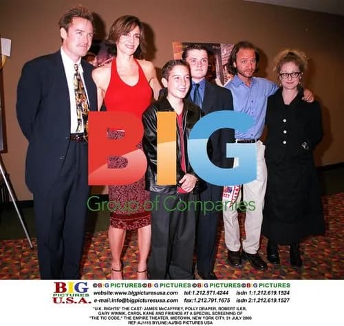 Cast of "The Tic Code" at Special Screening