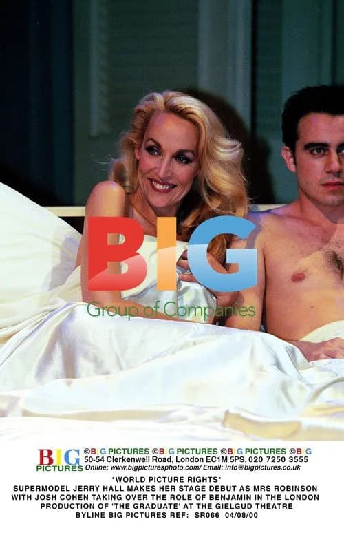 Jerry Hall Makes Stage Debut as Mrs. Robinson