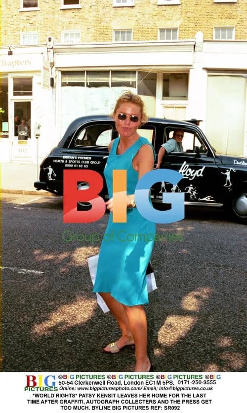 Patsy Kensit Leaves Home After Press Frenzy