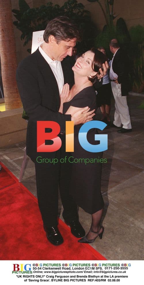 Craig Ferguson and Brenda Blethyn at 'Saving Grace' LA premiere