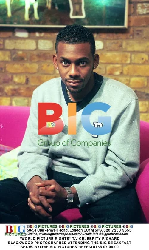 Richard Blackwood at The Big Breakfast