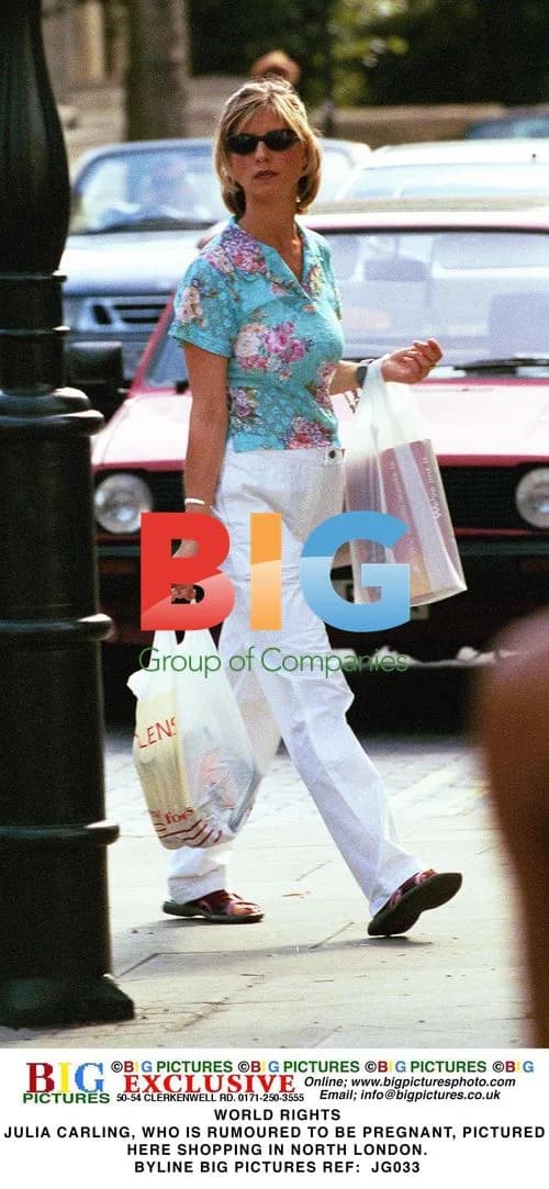 Julia Carling Spotted Shopping in North London