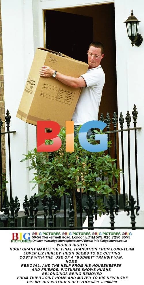 Hugh Grant Moves Out of Liz Hurley's Home