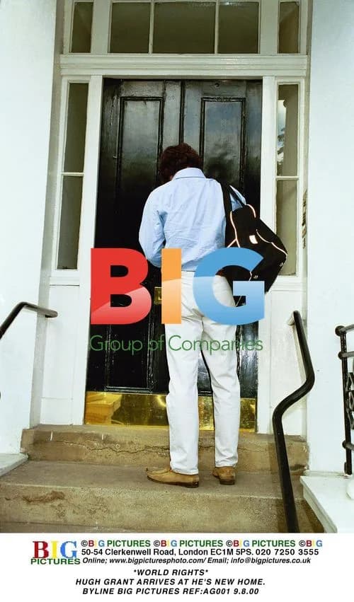 Hugh Grant Arrives At New Home
