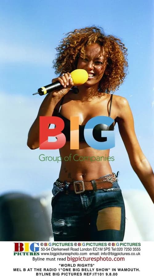 Mel B at Radio 1 "One Big Belly Show" in Waymouth