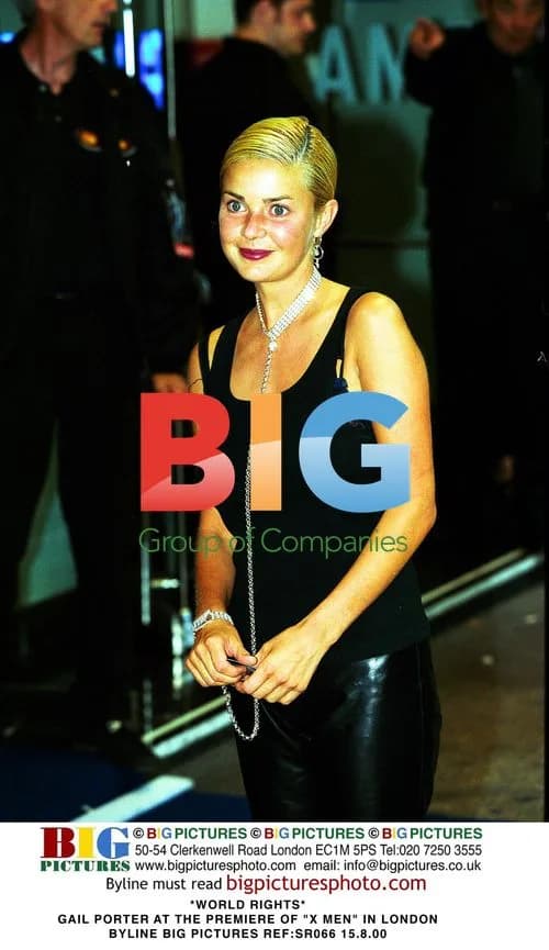 Gail Porter at "X Men" premiere in London