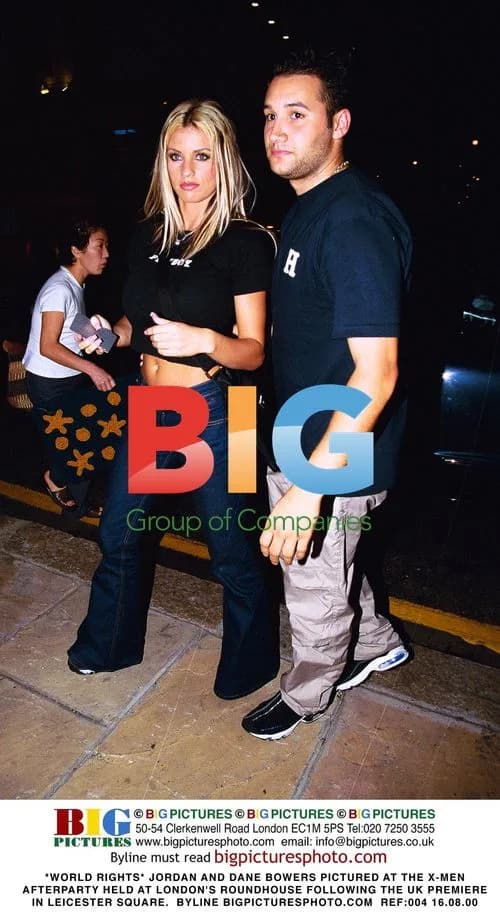 Jordan and Dane Bowers at X-Men Afterparty